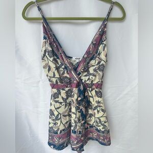 Voge Boutique Patterned Romper Size: S